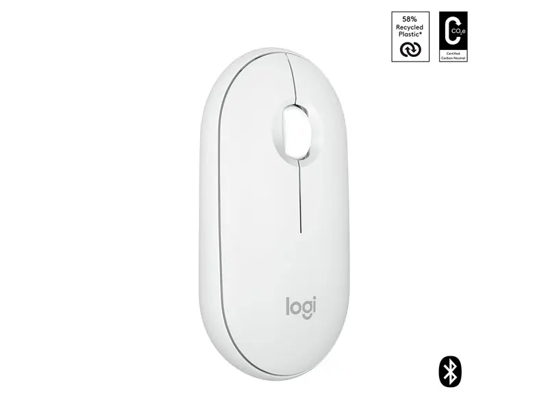 Mouse Logitech Pebble 2 M350S BT Wireless White - Imagen 3