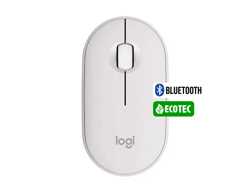 Mouse Logitech Pebble 2 M350S BT Wireless White