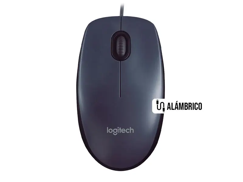 Mouse Logitech M90 Plug & Play con cable