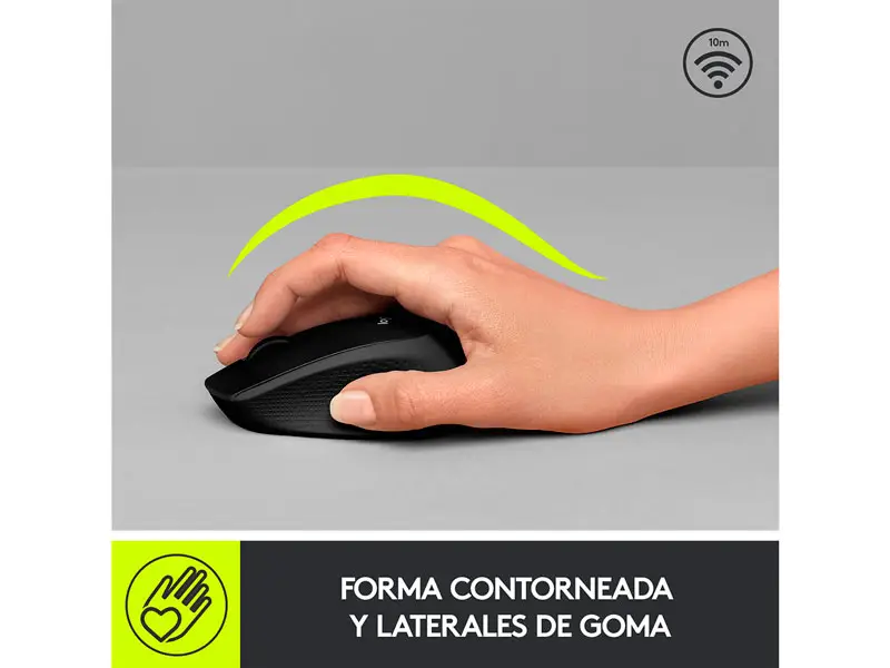 Mouse Logitech M280 Wireless Black - Imagen 2