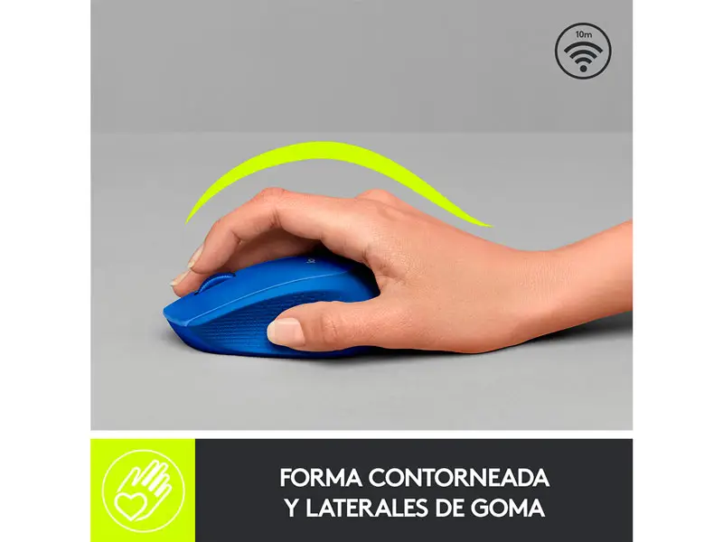 Mouse Logitech M280 Wireless Blue - Imagen 2