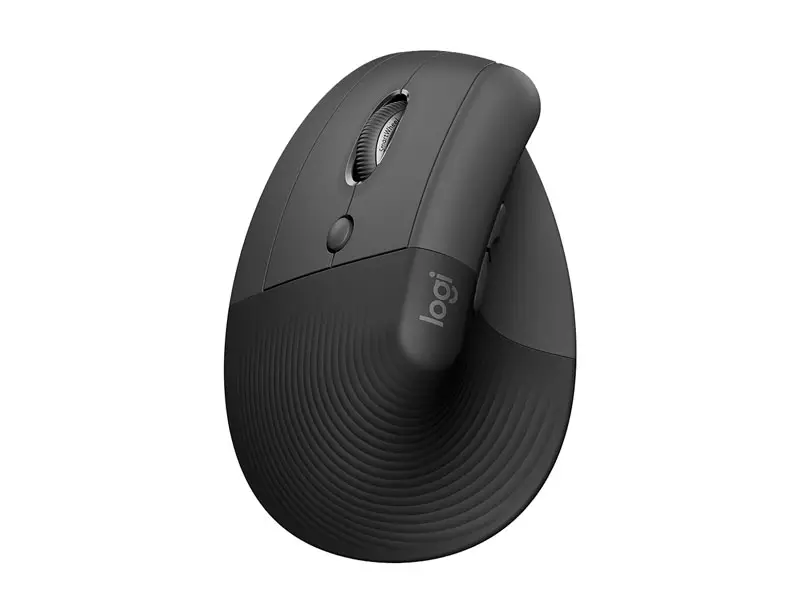 Mouse Logitech Lift Left Zurdo Vertical Ergonomico Wireless Graphit - Imagen 2