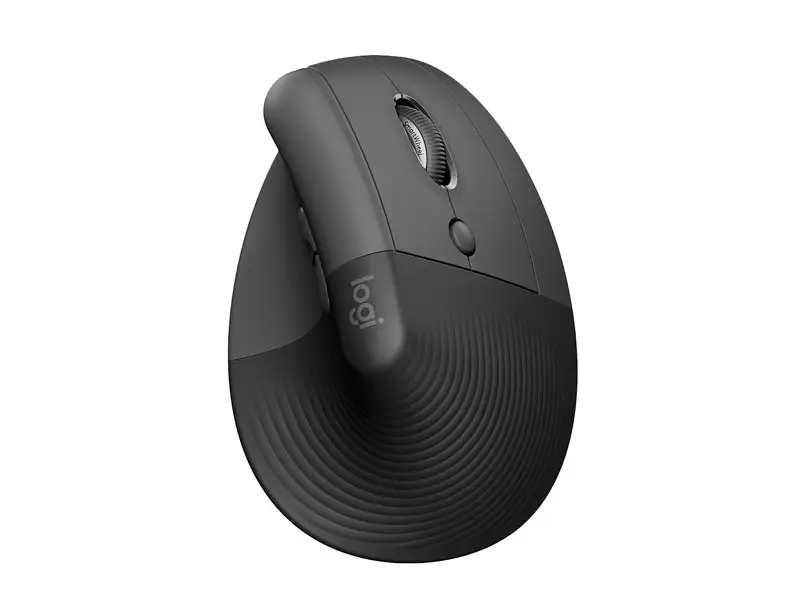 Mouse Logitech Lift Vertical Ergonomic Wireless Graphite - Imagen 2