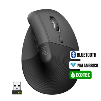 Mouse Logitech Lift Vertical Ergonomic Wireless Graphite