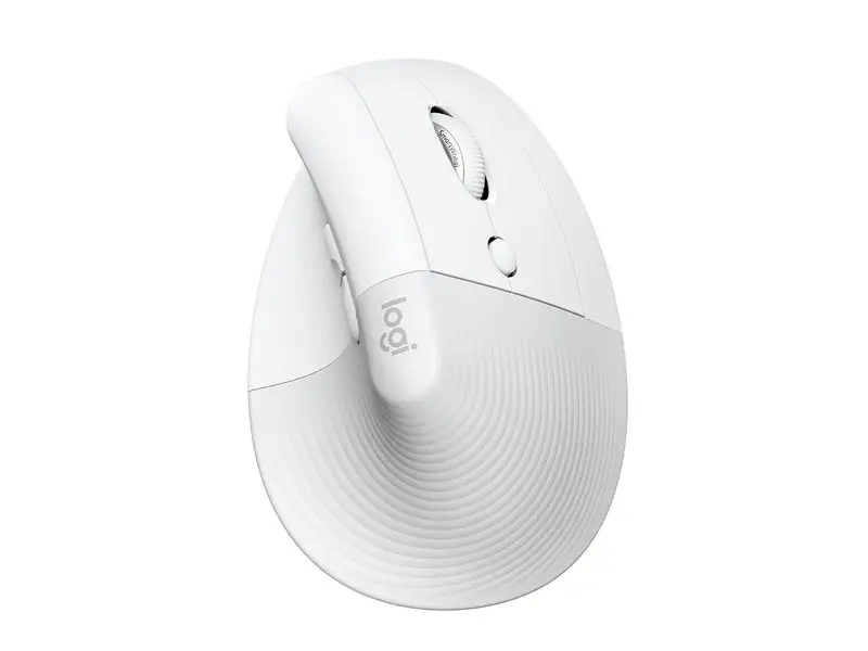 Mouse Logitech Lift Vertical Ergonomico Wireless Off-white - Imagen 2