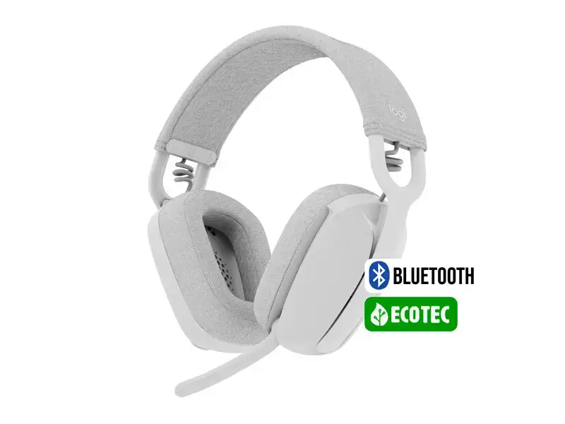 Auricular Logitech Zone VIBE 100 BT White - Imagen 2