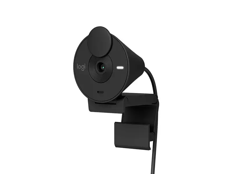 Camara Web Logitech Brio 300 Full HD 1080P USB-C Black - Imagen 2