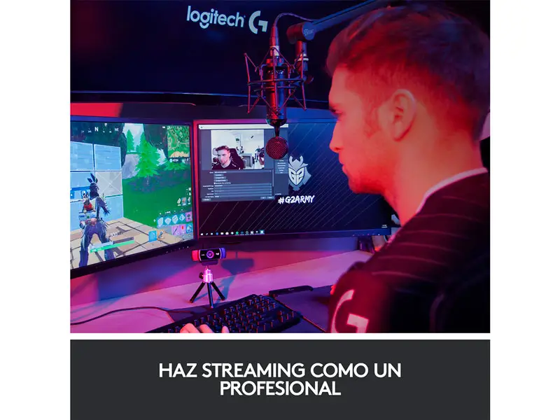 Camara Web Logitech C922 Pro Stream - Imagen 3