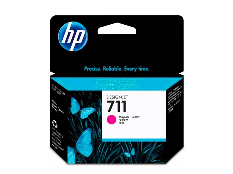 Cartucho de Tinta HP 711 Magenta Original 29ml (CZ131A) T120/T520