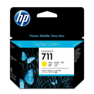 Cartucho de Tinta HP 711 Amarillo Original 29ml (CZ132A) T120/T520