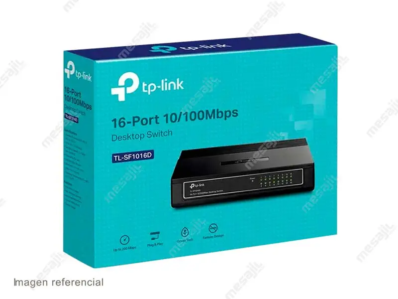 Switch TP-Link 16 Port TL-SF1016D 10/100Mbps. - Imagen 3