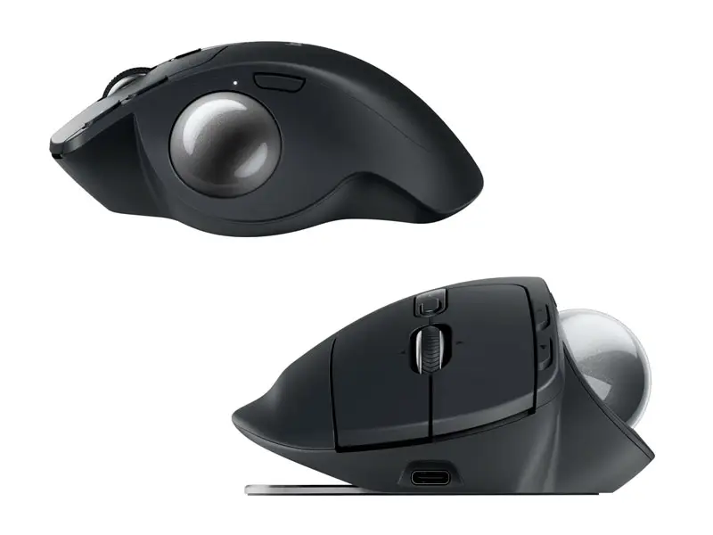 Mouse Logitech MX ERGO S ADVANCED TRACKBALL Wireless BT USB-C - Imagen 3