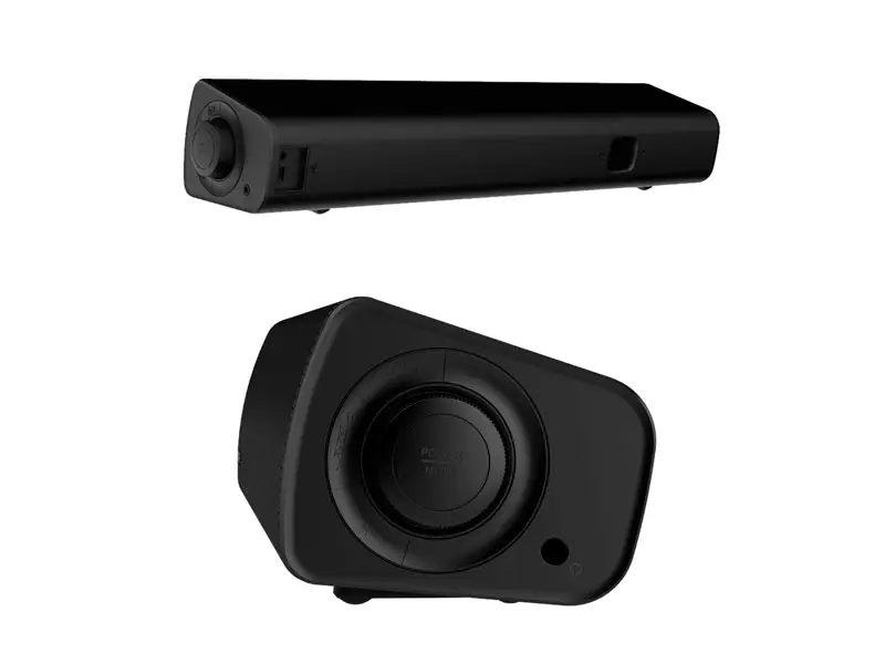 Parlante Creative GS3 Sound Bar RGB 24W Bluetooth USB-C - Imagen 3
