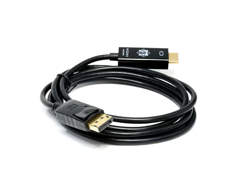 Cable Displayport a HDMI 1.8mts DELCOM 4K - Imagen 2