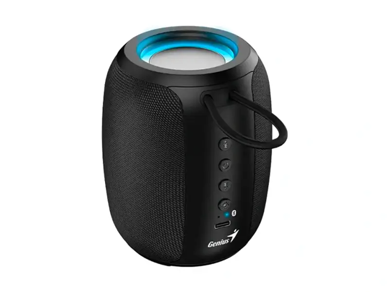 Parlante Genius SP-915BT 5W 6H MIC AI COPILOT RGB Black - Imagen 3