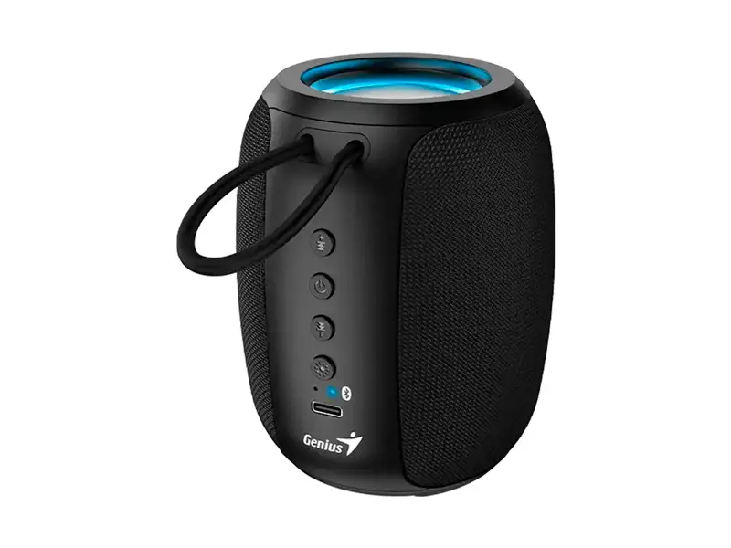 Parlante Genius SP-915BT 5W 6H MIC AI COPILOT RGB Black - Imagen 2