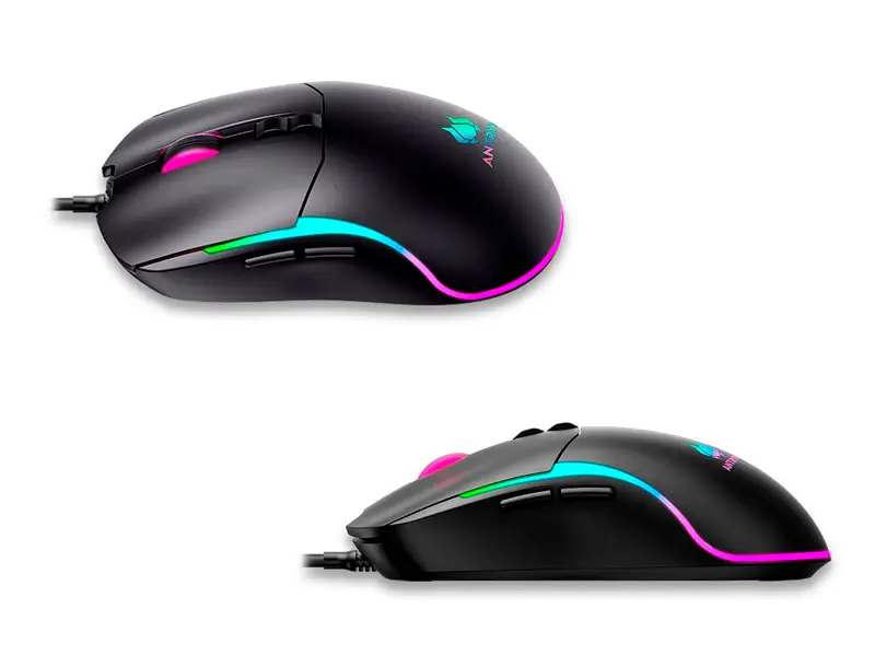 Mouse Gaming Antryx M660 RGB DPI 7200 Black (AGM-M660K) - Imagen 2