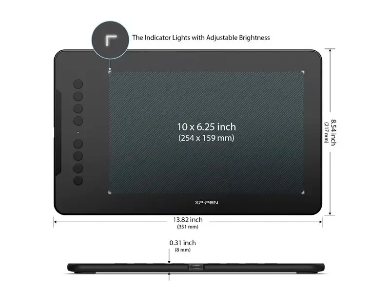 Tableta Grafica XP-Pen Deco 01 V3 Black - Imagen 3