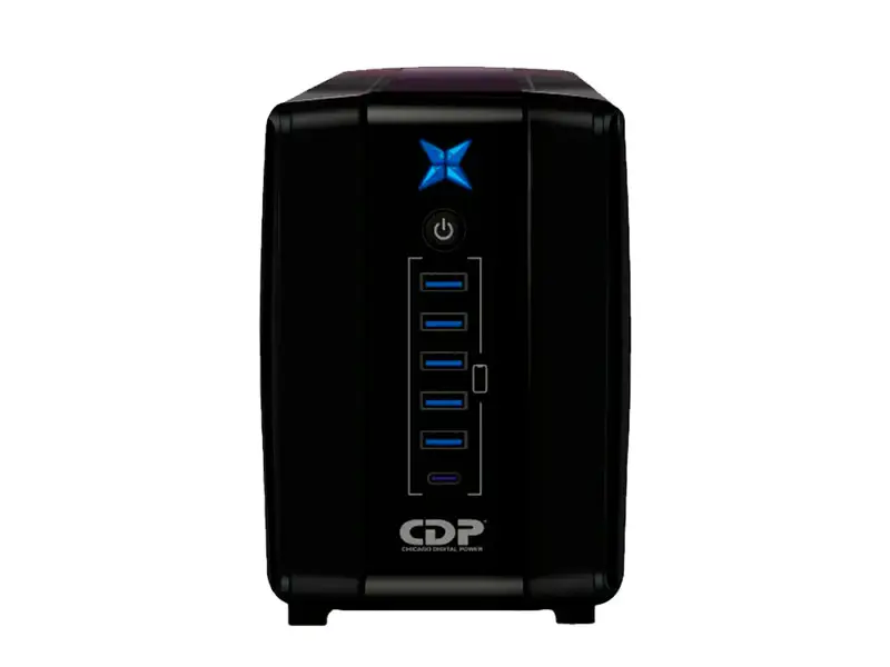 UPS CDP 1000VA (500w) R-UPR1008i Interactivo 5-USB3.0
