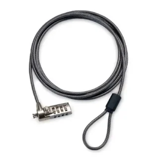 Cable de Seguridad Targus Defcon CL – Acero con Clave (PA410S-1)