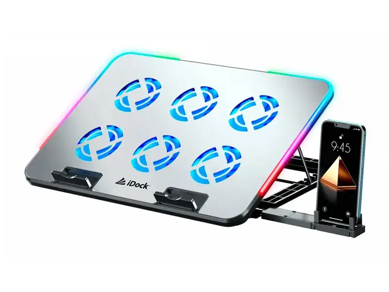 Cooler para Laptop iDock N8 Quantum RGB