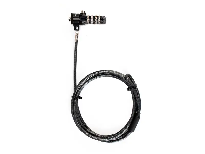 Cable de Seguridad Targus Acero con Clave (ASP61LA-60) - Imagen 2