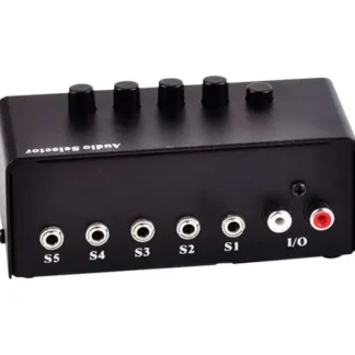 Conmutador de Audio Genius Switching Box para 5 Parlantes