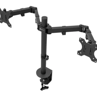 Soporte Klip Xtreme Para 2 Monitores 13″ a 32″ Brazo articulado (KPM-310)