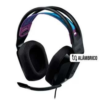 Auricular Gaming Logitech G G335 Wired Black