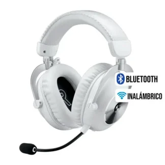 Auricular Gaming Logitech G PRO X 2 Wireless Lightspeed BT3.5 mm White