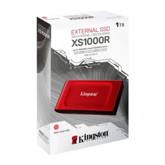 Unidad SSD Externo Kingston 1TB XS1000R USB-C RED
