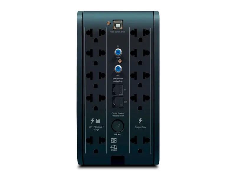 UPS CDP 1500VA (900W) R-SMART 1510i Interactivo 220V Negro - Imagen 2