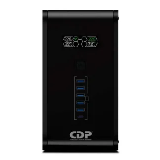 UPS CDP R-Smart 2010i interactivo 2000VA /1200watts / 220V 10 tomas/5 port USB-A Black