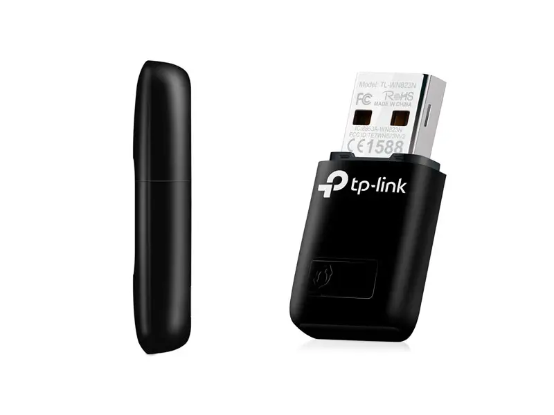 Adaptador USB Wi-Fi 4 TP-Link TL-WN823N N300 Mini - Imagen 2