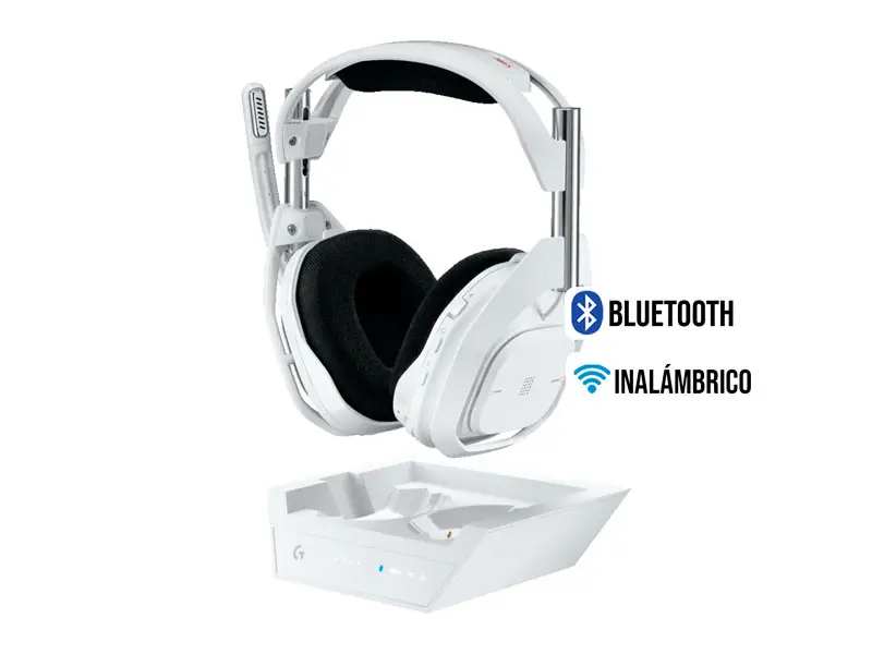 Auricular Gaming Astro A50 X Wireless + Base Station White