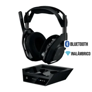 Auricular Gaming Astro A50 X Wireless + Base Station Black