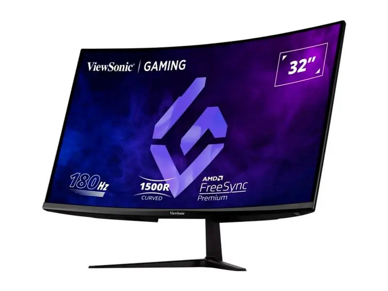 Monitor Gaming 32 VIEWSONIC VX3218 Curvo 180Hz HDMI DP - Imagen 2