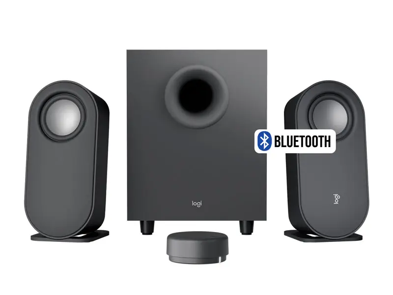 Parlante Logitech Z407 2.1 80 watts RMS BT, USB y 3.5 mm