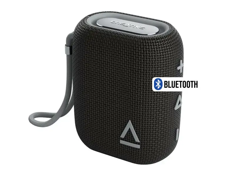 Parlante Creative MUVO FLEX Auracast 10WP Bluetooth USB-C IP67 Black