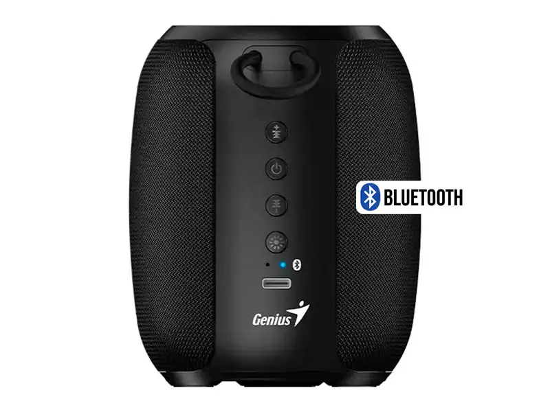 Parlante Genius SP-915BT 5W 6H MIC AI COPILOT RGB Black