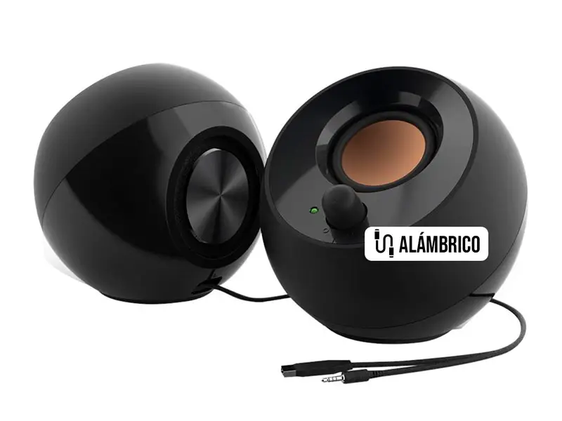 Parlante Creative Pebble 2.0 4.4watts 3.5 mm Black