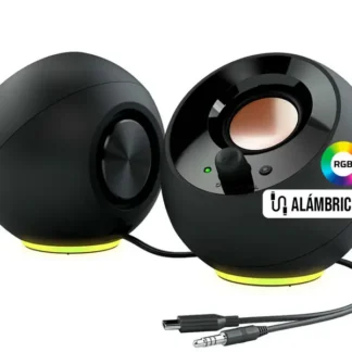 Parlante Creative Pebble SE RGB 2.0 4.4watts/8.8watts 3.5 mm USB-Power Black