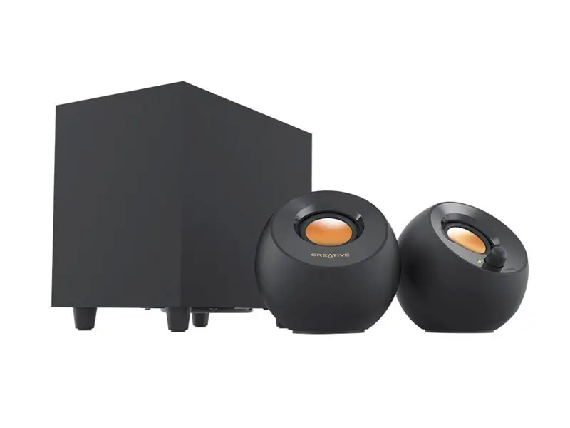 Parlante Creative Pebble Plus 2.1 16watts USB, 3.5 mm Black - Imagen 2