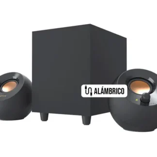 Parlante Creative Pebble Plus 2.1 16watts USB, 3.5 mm Black