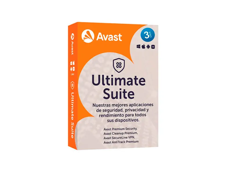 Antivirus AVAST Ultimate Suite 3 Pc