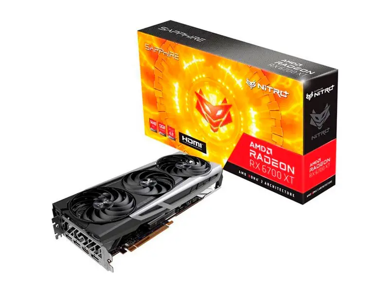 Tarjeta Grafica SAPPHIRE NITRO+ Radeon RX 6700 XT 12GB GDDR6