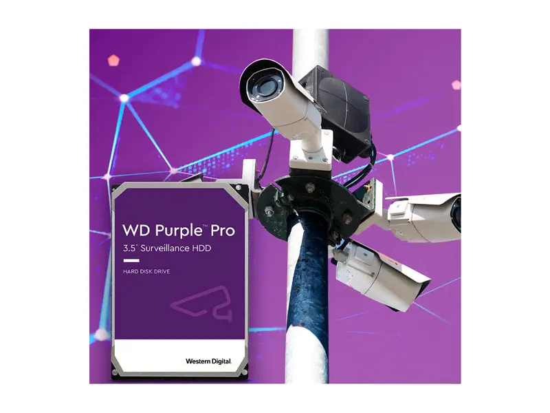 Disco Duro de 12TB Interno Western Digital Purple PRO NVR SATA 3.5″ - Imagen 2