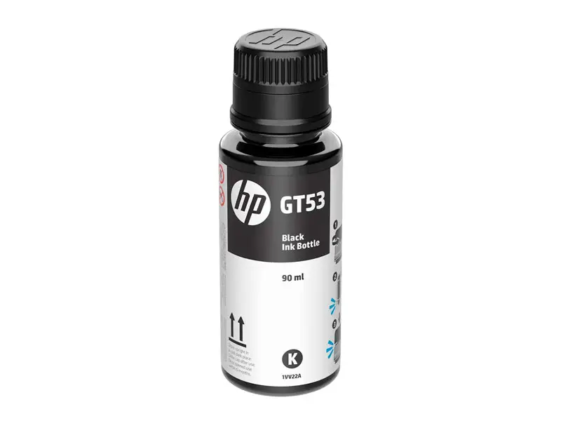 Botella de Tinta HP GT53 Negro Original (1VV22AL) 90ml - Imagen 2