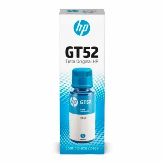 Botella de Tinta HP GT52 Cian Original (M0H54AL) 70ml