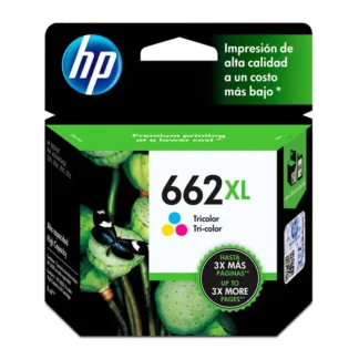 Cartucho de Tinta HP 662XL Tricolor Original (CZ106AL) 1015/2515/4645 300pag